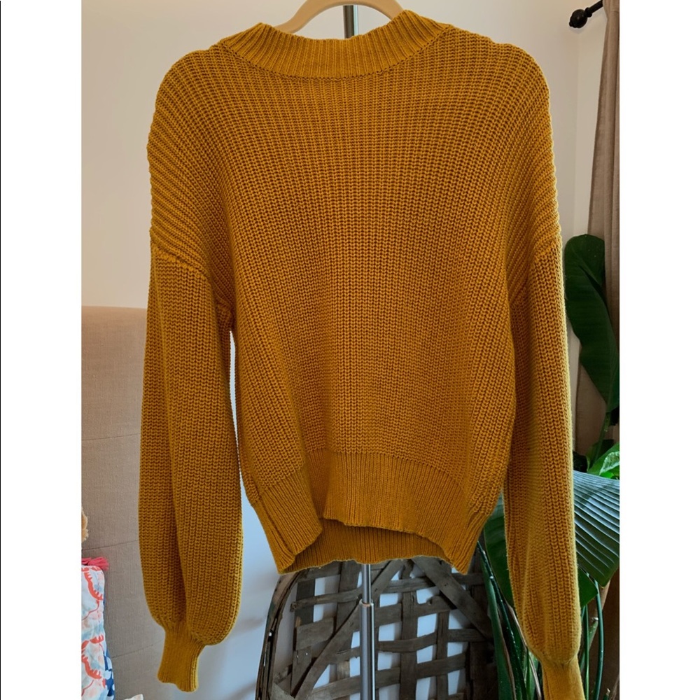 Mustard Yellow Sweater